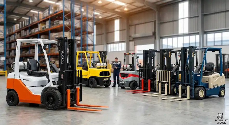 Forklift Brands Serviced in Roodepoort